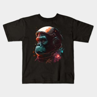 space gorilla Kids T-Shirt